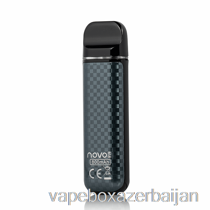 E-Juice Vape SMOK NOVO 3 25W Pod System Black Carbon Fiber